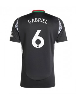 Billige Arsenal Gabriel Magalhaes #6 Bortedrakt 2024-25 Kortermet